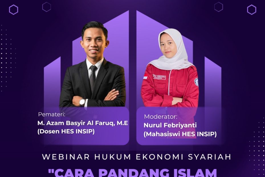 Program Studi Hukum Ekonomi Syariah INSIP Gelar Webinar Bahas Pandangan Islam terhadap Dampak Turunnya Nilai Rupiah